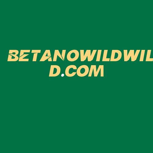 Logo da BETANOWILDWILD